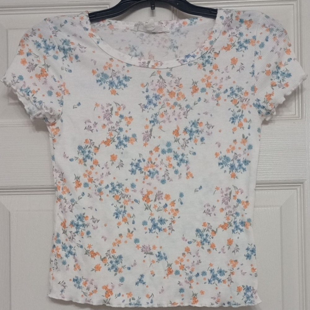 Floral Print Women's Top